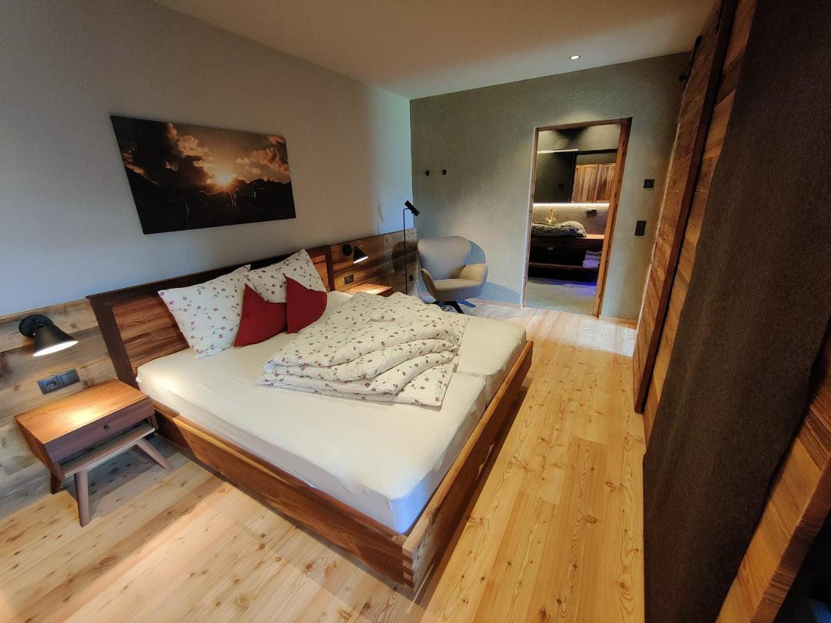 Ferienwohnung Lärchenstube Martell Exterior foto